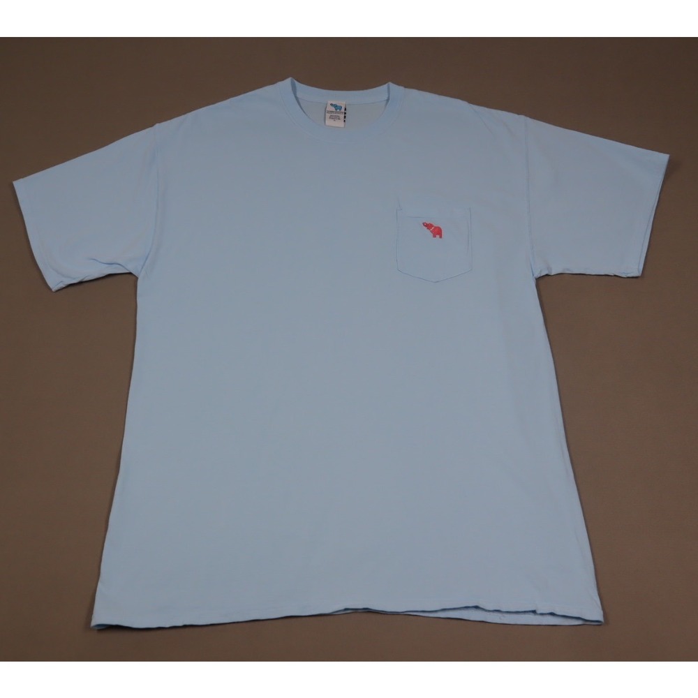 The Southern Gentleman Light Blue Pocket Tee - Size XL‎